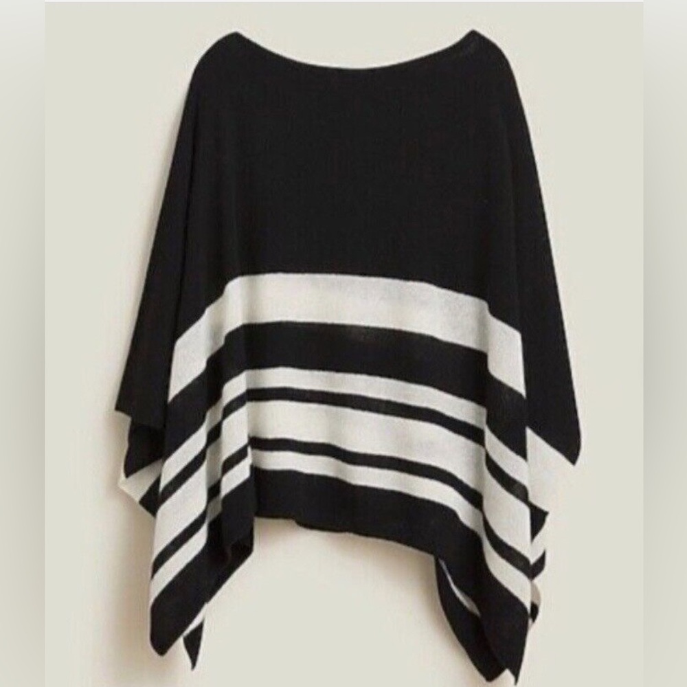 J Crew Cashmere Blend Popover Poncho